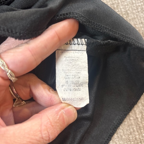 Windsor Black Strapless Scalloped Dress 1073 - Picture 4 of 4